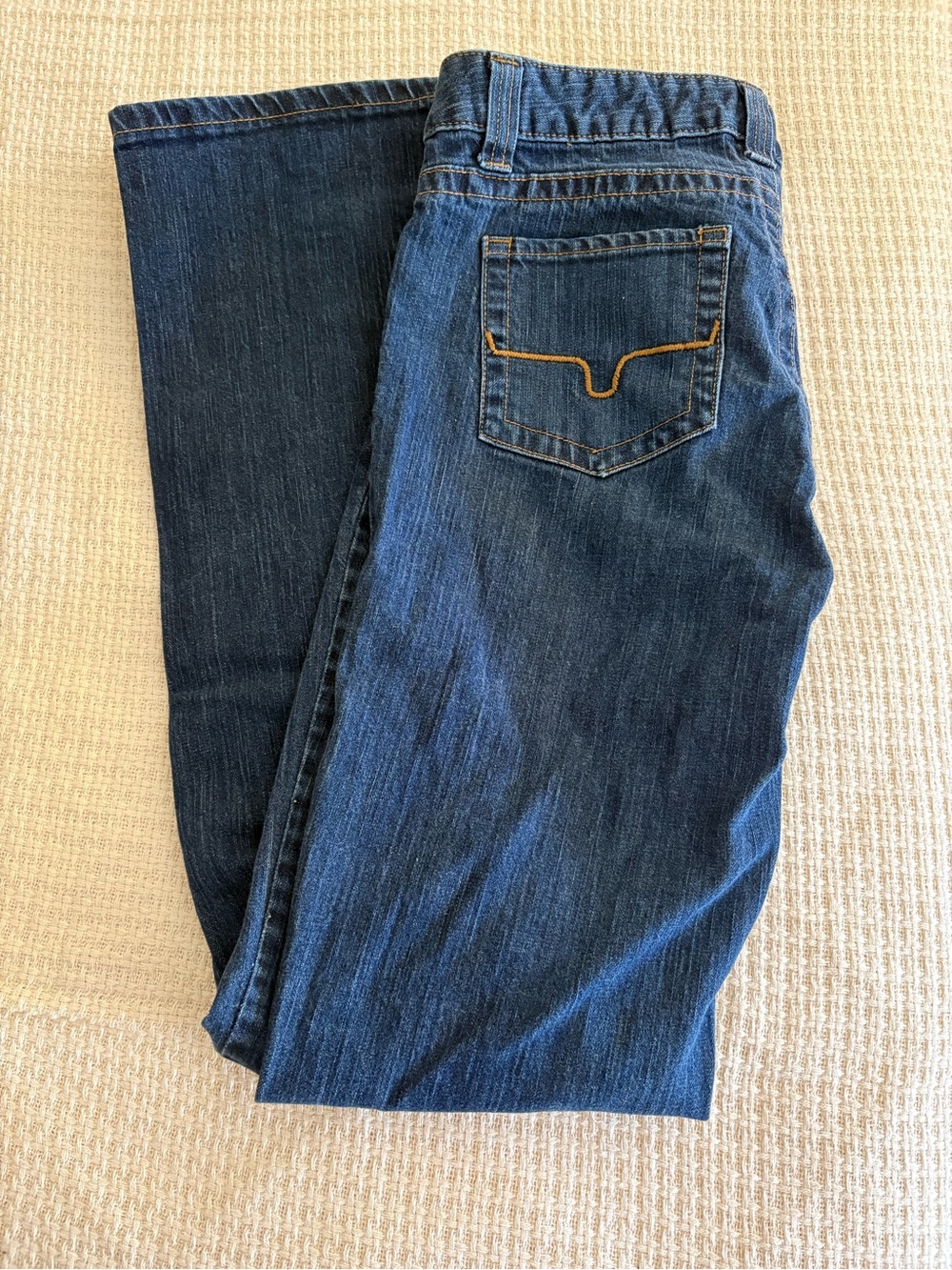 Kimes Ranch Betty Women's Boot Cut Dark Blue Denim Jeans